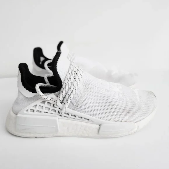 adidas | Shoes | Adidas Nmd Human Race X Pharrell Shoes White Black |  Poshmark